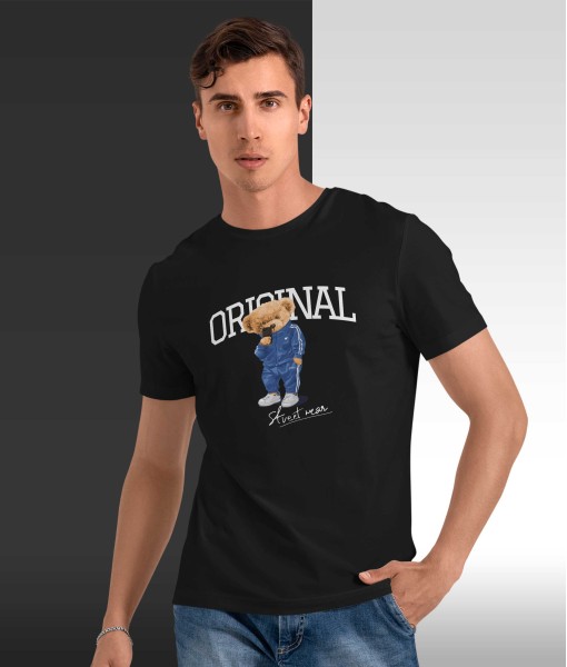 Мъжка тениска с щампа Мечета Original